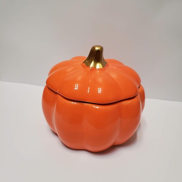 Other - Pumpkin Trinket Box, Ceramic Pumpkin, Fall Decor, Autumn Decor, Orange Pumpkin